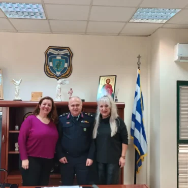 Συνάντηση-της-Ένωσης-Αστυνομικών-Υπαλλήλων-Ροδόπης-με-τον-νέο-Αστυνομικό-Δ/ντή-ΑΜΘ,-Ταξίαρχο-Λάμπρο-Τσιάρα