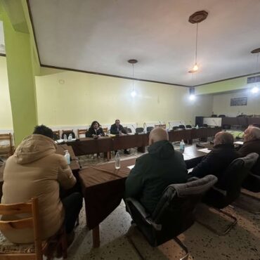 Συνάντηση-Δημοτικής-Αρχής-με-τους-Προέδρους-των-Δημοτικών-Κοινοτήτων-του-Δήμου-Μαρωνείας-Σαπών