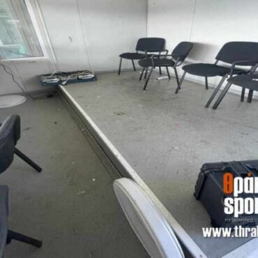 Βανδαλισμοί-στα-δημοσιογραφικά-θεωρεία-του-ΔΑΚ-Κομοτηνής!-Έγιναν-ζημιές-χωρίς-να-κλαπεί-όμως-τίποτα!