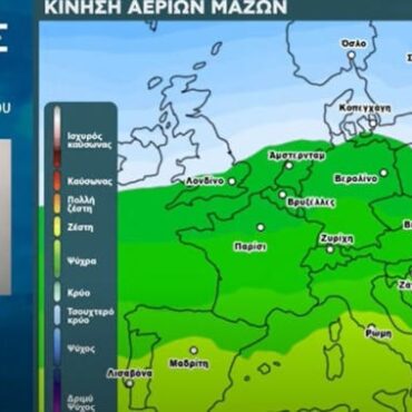 Σάκης-Αρναούτογλου:-Η-τάση-για-τον-καιρό-το-Πάσχα-και-τη-Μεγάλη-Εβδομάδα