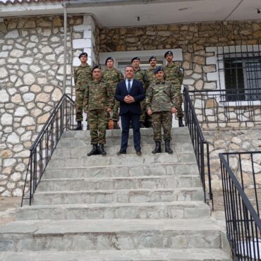 Το-φυλάκιο-του-Οχυρού-Νυμφαίας-επισκέφτηκε-ο-αντιπεριφερειάρχης-ΠΕ-Ροδόπης,-Μανόλης-Ταπατζάς