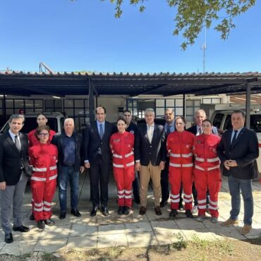 Επίσκεψη-Κεφαλογιάννη-στο-Σώμα-Εθελοντών-Σαμαρειτών-στο-Θρυλόριο-Κομοτηνής