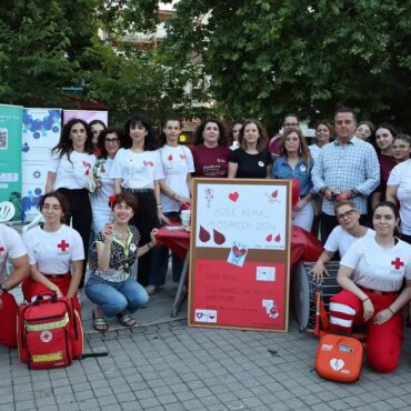 Κομοτηνή:-Εκδήλωση-για-την-Παγκόσμια-Ημέρα-Εθελοντή-Αιμοδότη-στην-πλατεία-Ειρήνης