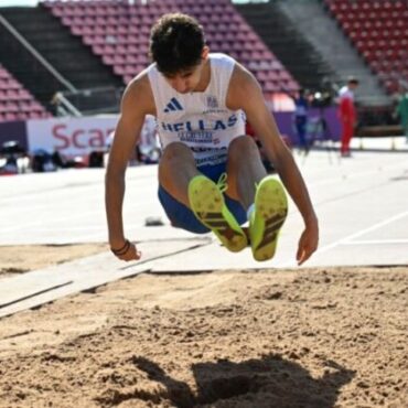 Πανευρωπαϊκό-Στίβου-Κ20:-Άνετα-στον-τελικό-με-άλμα-στα-7.37-ο-Σαράντης-Τζελέπης-στο-Τάμπερε-της-Φινλανδίας