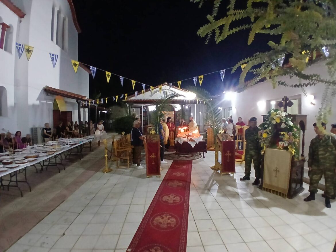Με-λαμπρότητα-γιορτάστηκε-η-μνήμη-του-Αγίου-Φανουρίου-στη-Σάλπη-Ροδόπης-(φωτος)