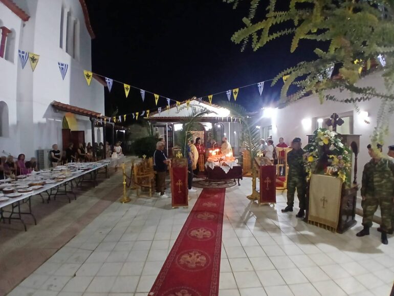 Με-λαμπρότητα-γιορτάστηκε-η-μνήμη-του-Αγίου-Φανουρίου-στη-Σάλπη-Ροδόπης-(φωτος)