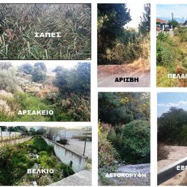 Ντίνος-Χαριτόπουλος-:-«Εγκαταλελειμμένα-από-την-διοίκηση-του-Δήμου-Μαρωνείας-Σαπών-τα-ρέματα-εντός-των-οικισμών»