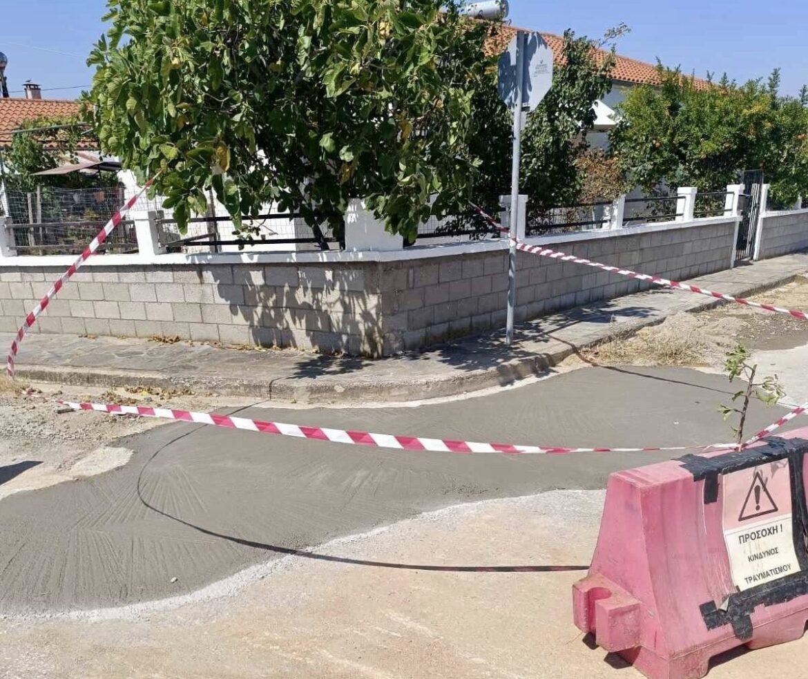 Δήμος-Μαρώνειας-Σαπών:-Αποκατάσταση-δρόμων-σε-Σάπες,-Διώνη-και-Αρίσβη-(φωτος)
