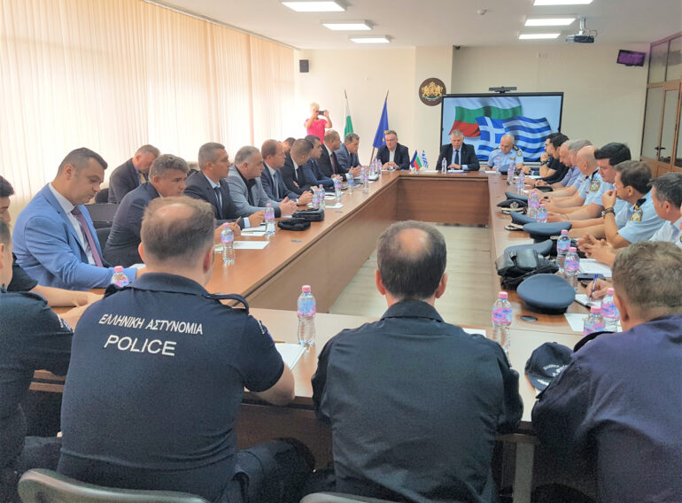 Συνάντηση-Ελληνο-–-Βουλγαρικών-Αστυνομικών-Αρχών-στη-Βουλγαρία,-στο-πλαίσιο-ενίσχυσης-της-διασυνοριακής-αστυνομικής-συνεργασίας