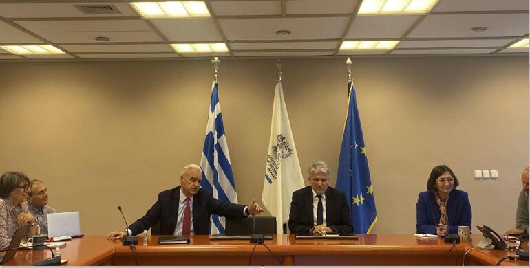 Συνάντηση-Πρύτανη-ΔΠΘ-με-εκπροσώπους-του-Ιδρύματος-Ευγενίδου-και-της-Μονάδας-Εμπειρογνωμόνων-Απασχόλησης-του-Υπουργείου-Εργασίας