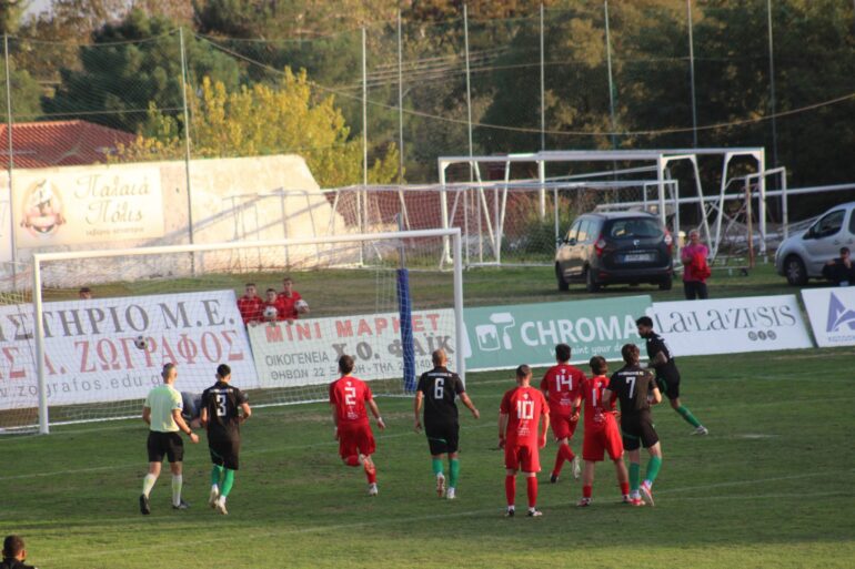 Γ’-Εθνική-–-Ποδόσφαιρο:-Μοιράστηκαν-βαθμούς-ΑΟΞ-και-Πανθρακικός-που-έμειναν-στο-1-1-(fotos-–-videos)