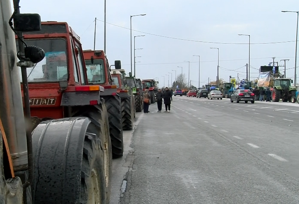 Διακοπή-κυκλοφορίας-από-Βαφέικα-έως-Ίασμο-λόγω-αγροτικών-κινητοποιήσεων