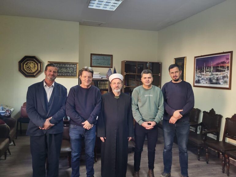 Συνάντηση-της-ΔΕΜΠ-Κομοτηνής-με-τον-νέο-Τοποτηρητή-Μουφτή-Κομοτηνής