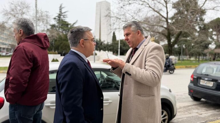 Ο-Περιφερειάρχης-Χριστόδουλος-Τοψίδης-στην-παρουσίαση-του-«Διαχειριστικού-Σχεδίου-Υδάτων-Λίμνης-Βιστωνίδας-και-οριοθέτηση-–-καθορισμός-αιγιαλού-–-παραλίας»,-που-χρηματοδοτεί-η-Περιφέρεια-ΑΜΘ