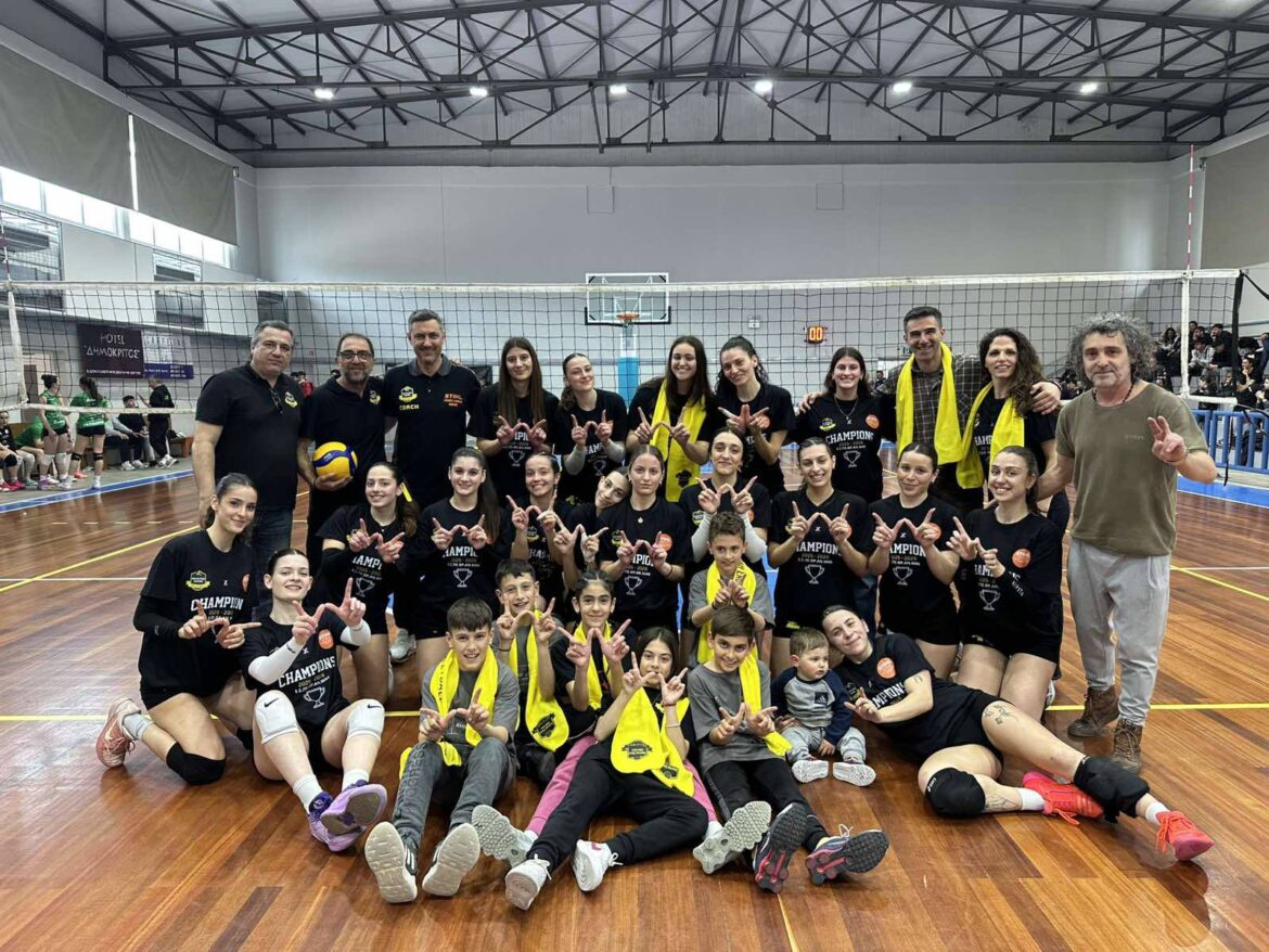 ΑΕΚομοτηνής-:-Πρωταθλήτριες-και-αήττητες-!-Επόμενος-στόχος-η-Α2-!