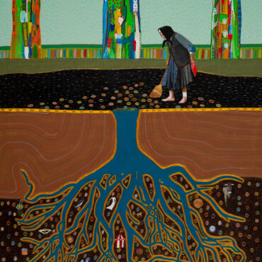 Μέγαρο-Μουσικής-Κομοτηνής:-Έκθεση-Ζωγραφικής-της-Κομοτηναίας-Ελένης-Πεχλιβάνη-με-τίτλο-“Το-κομμένο-Καβάκι:-μικρές-ιστορίες-για-τις-γυναίκες-της-Θράκης”