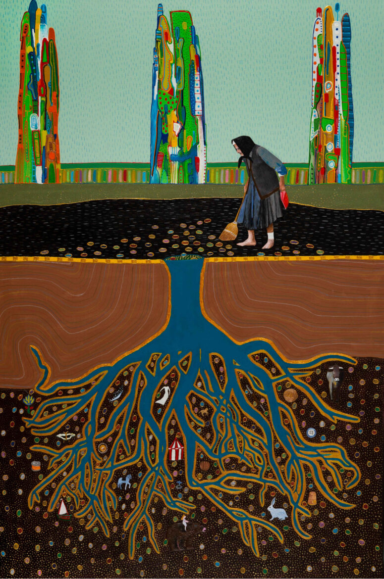 Μέγαρο-Μουσικής-Κομοτηνής:-Έκθεση-Ζωγραφικής-της-Κομοτηναίας-Ελένης-Πεχλιβάνη-με-τίτλο-“Το-κομμένο-Καβάκι:-μικρές-ιστορίες-για-τις-γυναίκες-της-Θράκης”