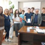Επίσκεψη-μαθητών-του-3ου-Πειραματικού-ΓΕΛ-Κομοτηνής-στον-Δήμαρχο-Γιάννη-Γκαράνη