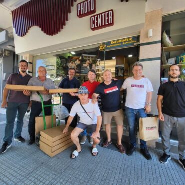 Προσφορά-γλυκού-“ασουρέ”-από-την-ΔΕΕΠ-Κομοτηνής-στην-αγορά-της-πόλης
