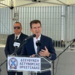 Ο-Υπουργός-Προστασίας-του-Πολίτη,-Μιχάλης-Χρυσοχοΐδης-στον-Έβρο